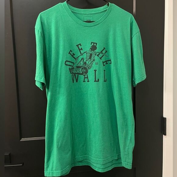 Off The Wall Vans Graphic Tee Size Large - Picture 1 of 4
